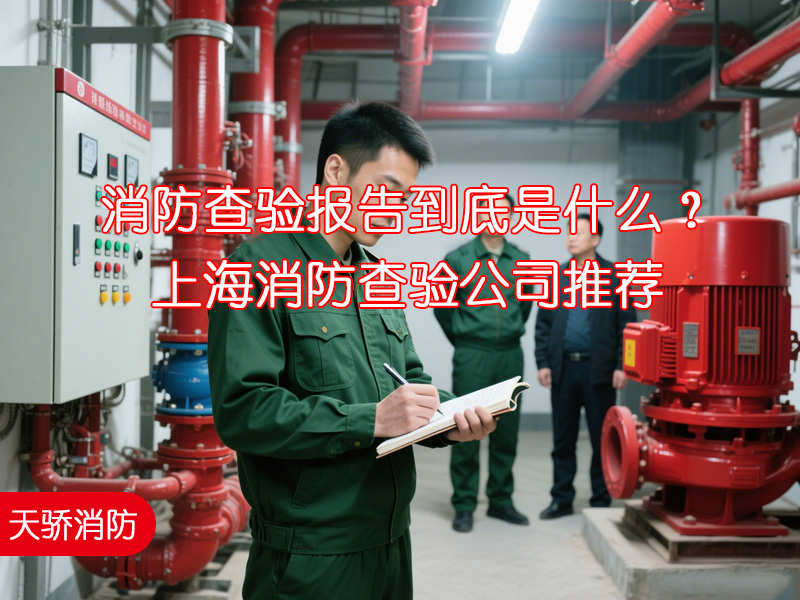 消防查驗報告到底是什么？